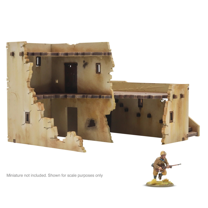 Warlord Games: Adobe Building - Ruins